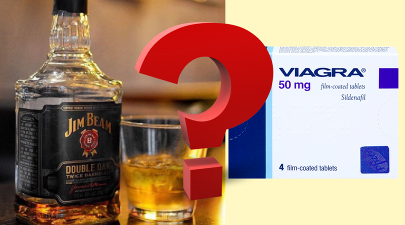 can you take viagra after drinking alcohol